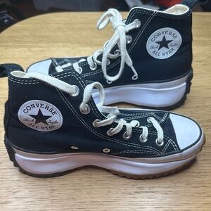 Converse Kids High-Top Sneakers - Black